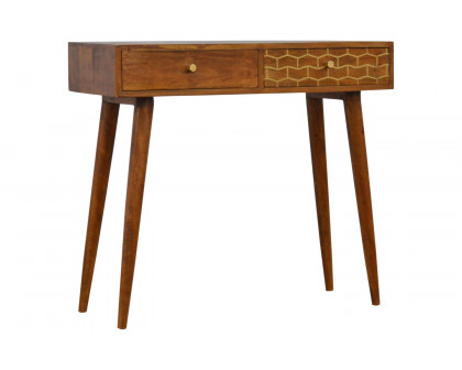 Artisan - Gold Art Pattern Console Table