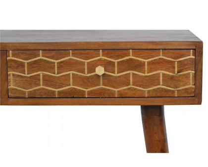 Artisan - Gold Art Pattern Console Table