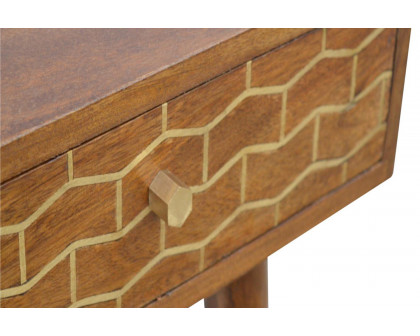 Artisan - Gold Art Pattern Console Table