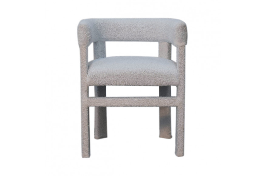 Artisan™ Occasional Chair - White, Boucle