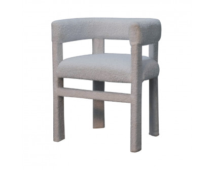 Artisan™ Occasional Chair - White, Boucle