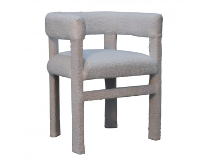 Artisan™ Occasional Chair - White, Boucle