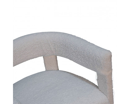 Artisan™ Occasional Chair - White, Boucle