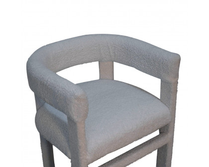 Artisan™ Occasional Chair - White, Boucle