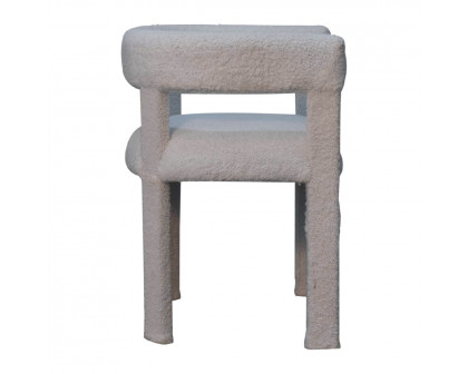 Artisan™ Occasional Chair - White, Boucle