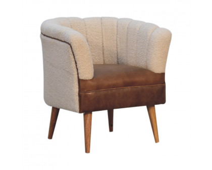 Artisan™ Buffalo Armchair - Cream, Boucle