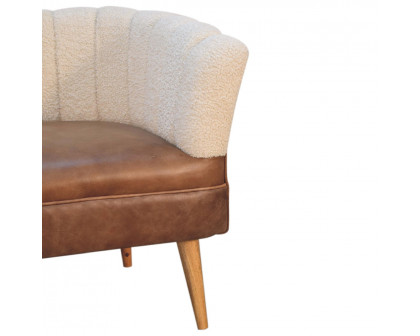 Artisan™ Buffalo Armchair - Cream, Boucle