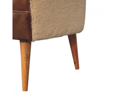 Artisan™ Buffalo Armchair - Cream, Boucle