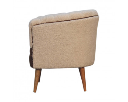 Artisan™ Buffalo Armchair - Cream, Boucle