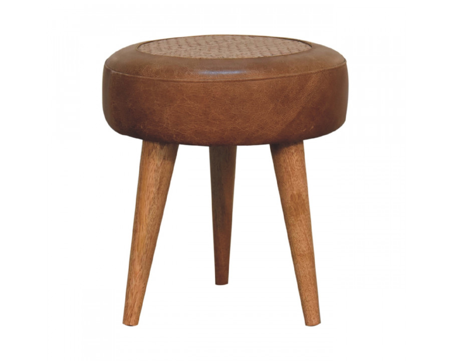 Artisan - Seagrass Buffalo Footstool