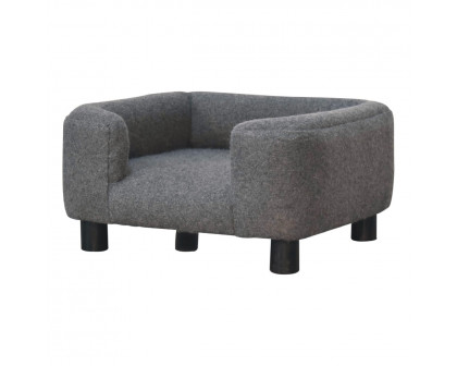 Artisan - Mini Battleship Pet Sofa Bed in Tweed