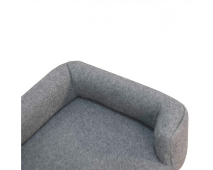 Artisan - Mini Battleship Pet Sofa Bed in Tweed