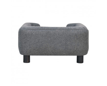 Artisan - Mini Battleship Pet Sofa Bed in Tweed