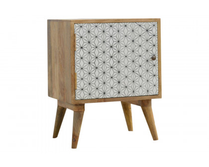 Artisan Prima Bedside with 1 Drawers - Short Legs