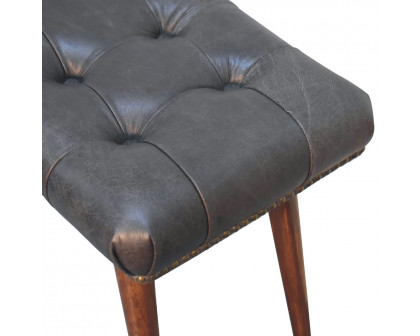 Artisan Harbour Footstool - Black