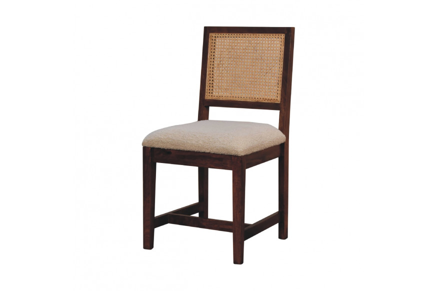 Artisan™ Rattan Chair - Cream, Boucle