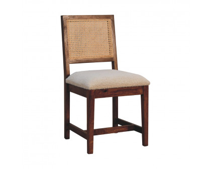 Artisan™ Rattan Chair - Cream, Boucle