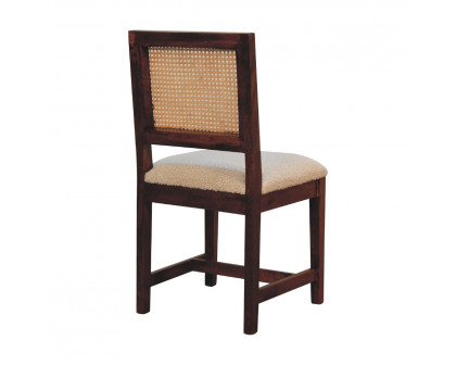 Artisan™ Rattan Chair - Cream, Boucle