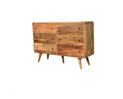 Artisan Curved Chest - Oak-Ish, Large