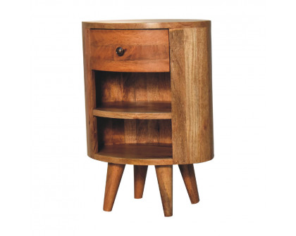 Artisan - Cortez Nightstand in Oak-Ish