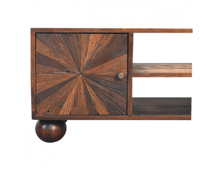 Artisan - Sunrise Ball TV Unit in Walnut