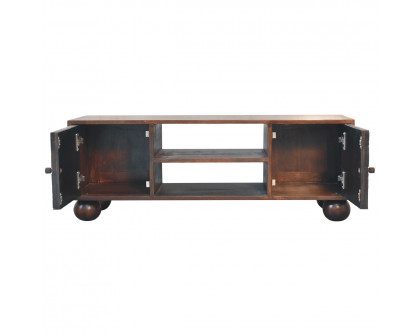 Artisan - Sunrise Ball TV Unit in Walnut