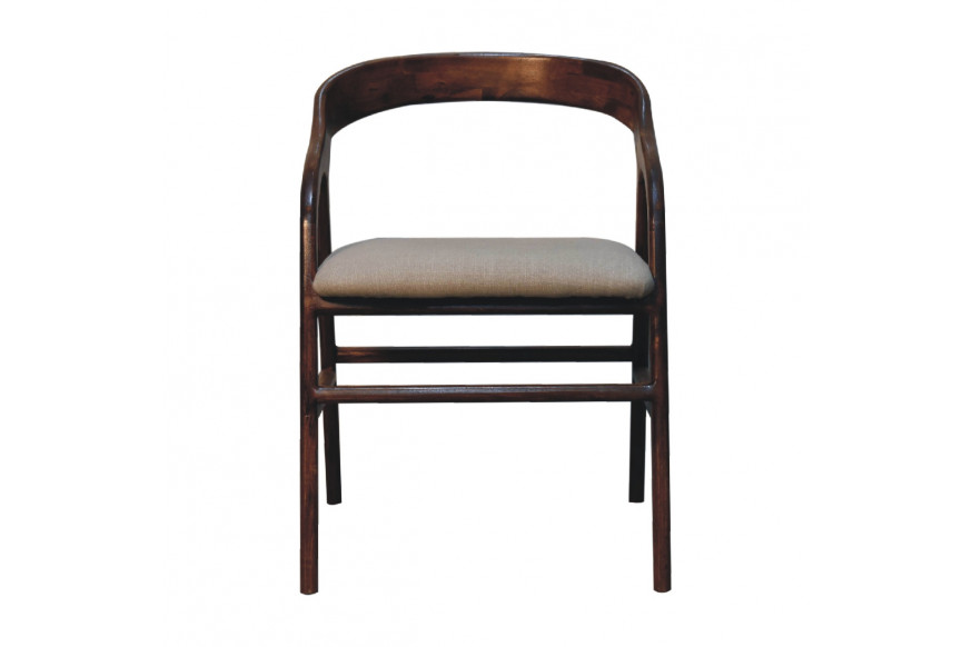 Artisan™ Deco Chair - Chestnut, Linen