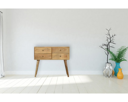 Artisan - Nordic Style Console Table with 4 Drawers