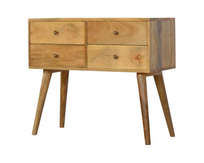 Artisan - Nordic Style Console Table with 4 Drawers