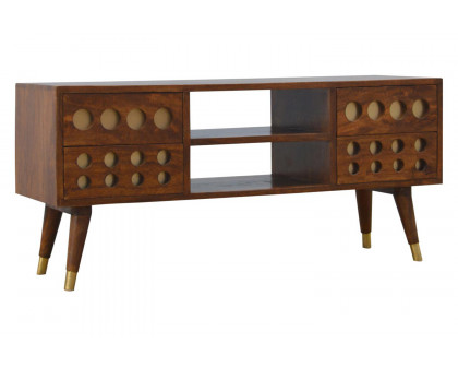 Artisan - Brass Inlay Cut Out Media Unit