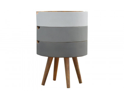 Artisan - Gradient Bedside in Gray