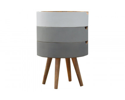 Artisan - Gradient Bedside in Gray