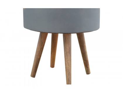 Artisan - Gradient Bedside in Gray