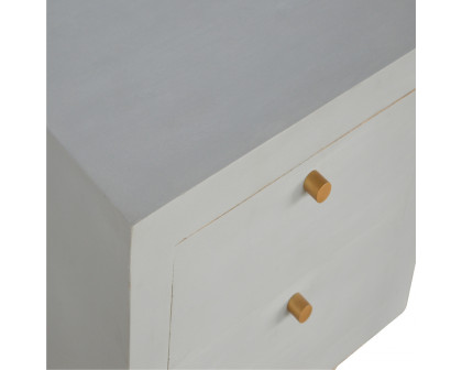 Artisan - Cement Nightstand in Sleek