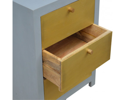 Artisan - Cement Nightstand in Gold