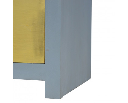 Artisan - Cement Nightstand in Gold