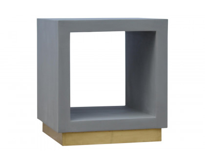 Artisan - Cement Cube Open Bedside