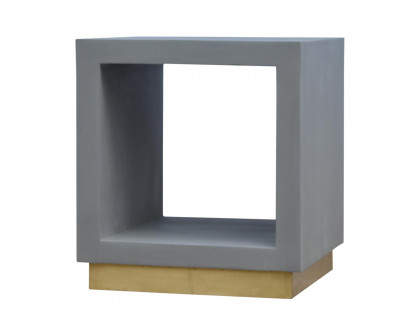 Artisan - Cement Cube Open Bedside