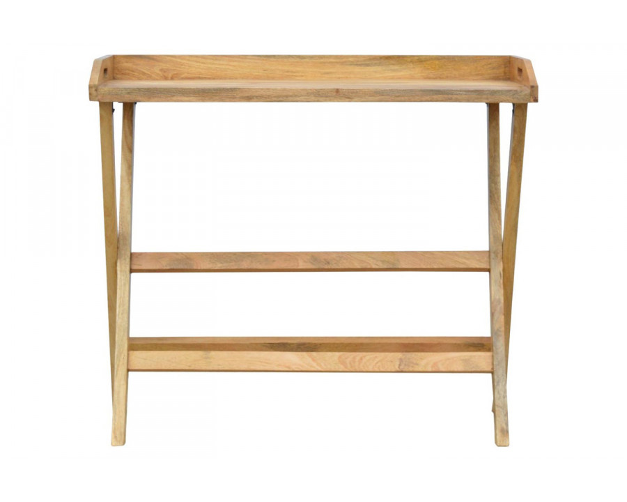 Artisan - Butler Style Writing Desk with Foldable Legs