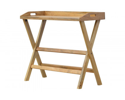 Artisan - Butler Style Writing Desk with Foldable Legs