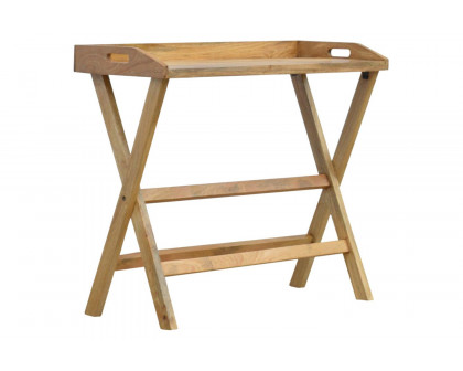 Artisan - Butler Style Writing Desk with Foldable Legs