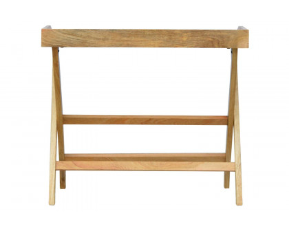 Artisan - Butler Style Writing Desk with Foldable Legs