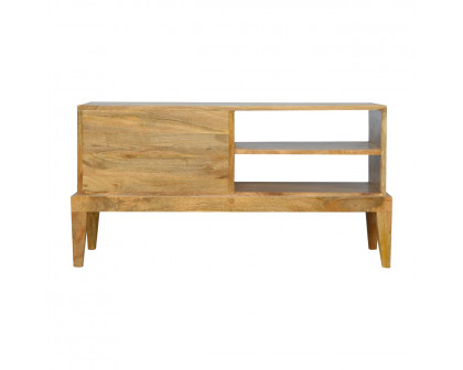 Artisan - T-Bar Media Unit in Oak-Ish