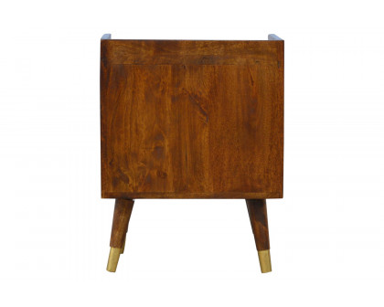 Artisan Manila Gold Bedside - 1 Drawer