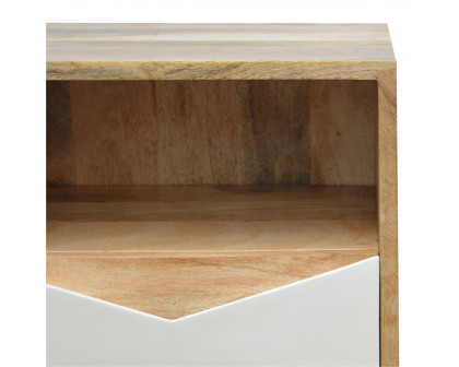 Artisan - Envelope Nightstand in White