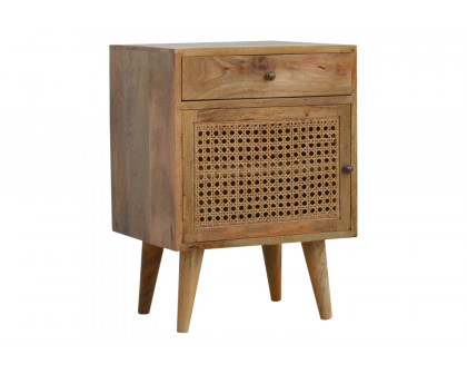 Artisan - Rattan Door Front Bedside