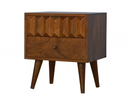 Artisan Prism Bedside - Chestnut