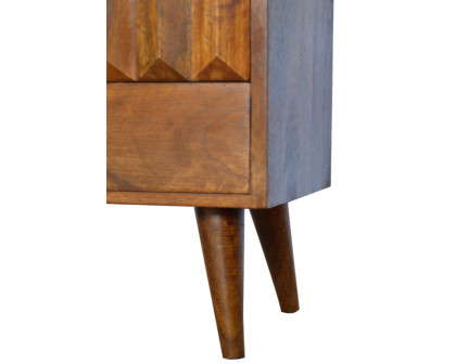 Artisan Prism Bedside - Chestnut