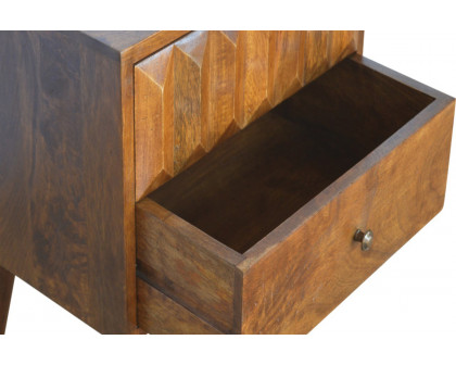 Artisan Prism Bedside - Chestnut