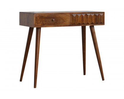 Artisan - Prism Console Table in Chestnut